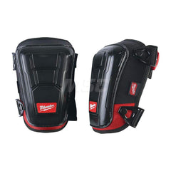 Knee Pads; Strap Type: Single Strap; Closure Type: Single Strap; Hard Protective Cap: Yes; Size: Universal; Padding Material: Foam; Color: Red; Black; Features: Layered Gel Absorbs Pressure & Supports Knee; Number of Straps: 2; Strap Material: Fabric; Har