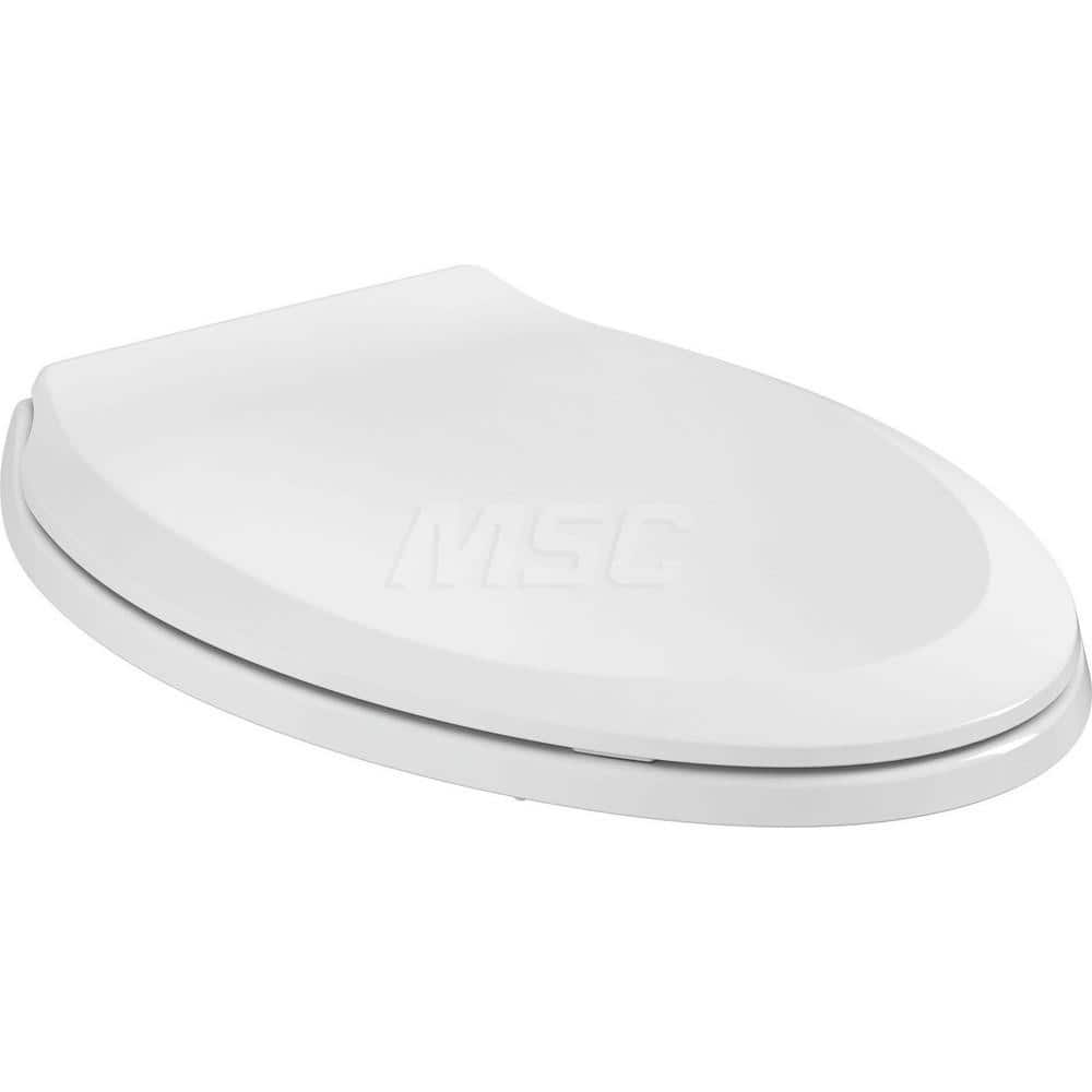 Toilet Seats; Type: Slow-Close Toilet Seat; Style: Transitional; Material: Plastic; Color: White; Outside Width: 14-3/16; Inside Width: 8; Length (Inch): 17-1/4; Installations: Residential; Minimum Order Quantity: Plastic; Material: Plastic