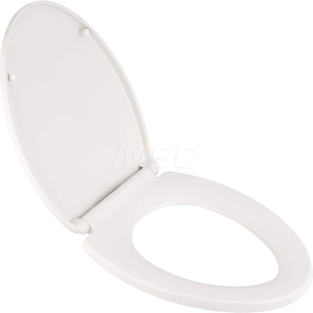 Toilet Seats; Type: Luxury Slow-Close & Easy Lift-Off Toilet Seat; Style: Transitional; Material: Plastic; Color: White; Outside Width: 14-1/8; Inside Width: 8-3/8; Length (Inch): 18-9/16; Installations: Residential; Minimum Order Quantity: Plastic; Mater