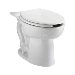 Toilets; Type: Pressure Assisted Toilet Bowl; Bowl Shape: Elongated; Mounting Style: Floor; Gallons Per Flush: 1.6; Overall Height: 16-1/2; Overall Width: 14; Overall Depth: 30-1/4; Rim Height: 16-1/2; Trapway Size: 2-1/8; Rough In Size: 12.00; Material: