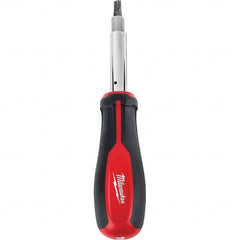 Milwaukee Tool - Bit Screwdrivers Type: 11-in-1 Screwdriver Tip Type: Phillips; Slotted; Nut Driver - Industrial Tool & Supply