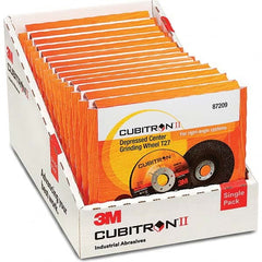 3M - Depressed-Center Wheels Wheel Diameter (Inch): 4-1/2 Wheel Thickness (Decimal Inch): 0.2500 - Industrial Tool & Supply