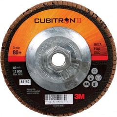 3M - Flap Discs Abrasive Type: Coated Flap Disc Type: Type 27 - Industrial Tool & Supply