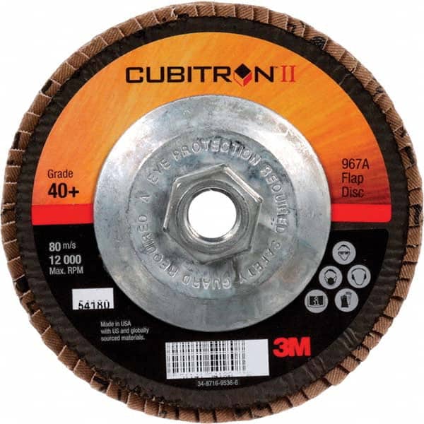 3M - Flap Discs Abrasive Type: Coated Flap Disc Type: Type 29 - Industrial Tool & Supply