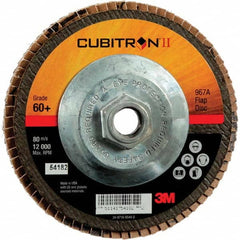 3M - Flap Discs Abrasive Type: Coated Flap Disc Type: Type 27 - Industrial Tool & Supply