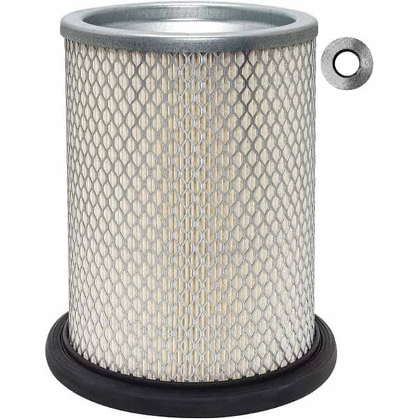 Baldwin Filters - 9" OAL x 6-3/8" OD Automotive Air Filter - Industrial Tool & Supply