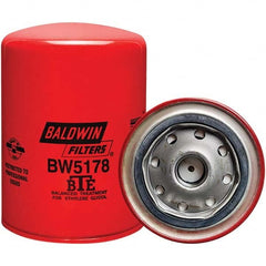 Baldwin Filters - 3/4 Thread 5-3/8" OAL x 3-11/16" OD Automotive Coolant Filter - Industrial Tool & Supply