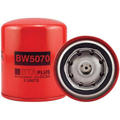 Baldwin Filters - 11/16 Thread 4-3/8" OAL x 3-11/16" OD Automotive Coolant Filter - Industrial Tool & Supply