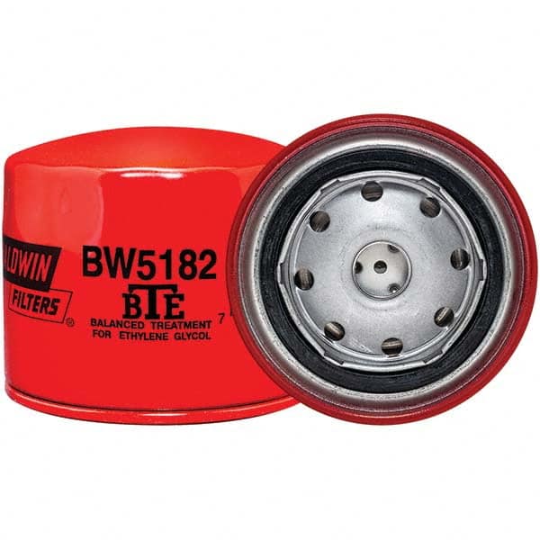 Baldwin Filters - 11/16 Thread 3-7/32" OAL x 3-11/16" OD Automotive Coolant Filter - Industrial Tool & Supply