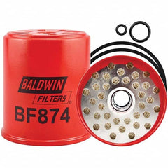 Baldwin Filters - 3-13/16" OAL x 3-15/32" OD Automotive Fuel Filter - Industrial Tool & Supply