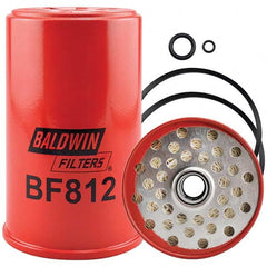 Baldwin Filters - 5-13/32" OAL x 3-15/32" OD Automotive Fuel Filter - Industrial Tool & Supply