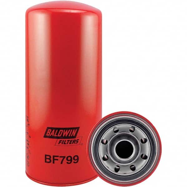 Baldwin Filters - 1-3/8 Thread 12-3/32" OAL x 5-3/8" OD Automotive Fuel Filter - Industrial Tool & Supply