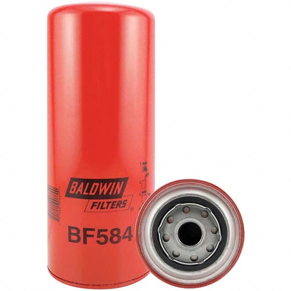 Baldwin Filters - 1 Thread 10-7/16" OAL x 4-1/4" OD Automotive Fuel Filter - Industrial Tool & Supply