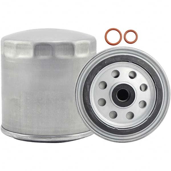 Baldwin Filters - M12 x 1.5 Thread 3-13/16" OAL x 3-3/8" OD Automotive Fuel Filter - Industrial Tool & Supply