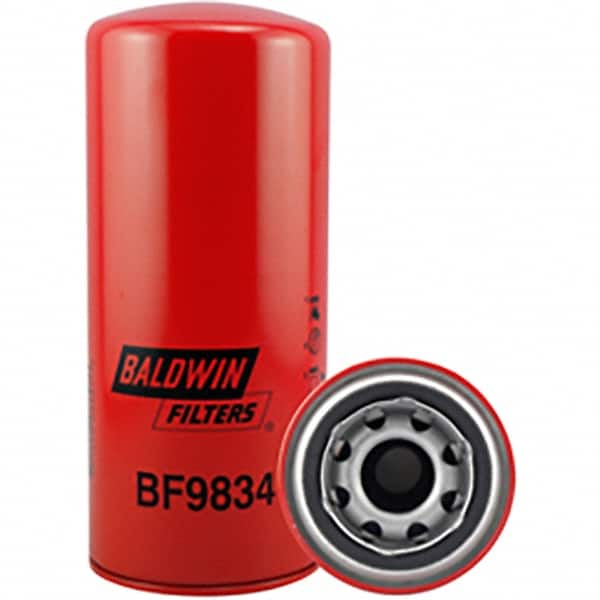 Baldwin Filters - 1-1/4 Thread 8-23/32" OAL x 3-11/16" OD Automotive Fuel Filter - Industrial Tool & Supply