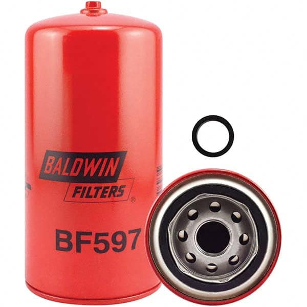 Baldwin Filters - 15/16 Thread 7-17/32" OAL x 3-11/16" OD Automotive Fuel Filter - Industrial Tool & Supply