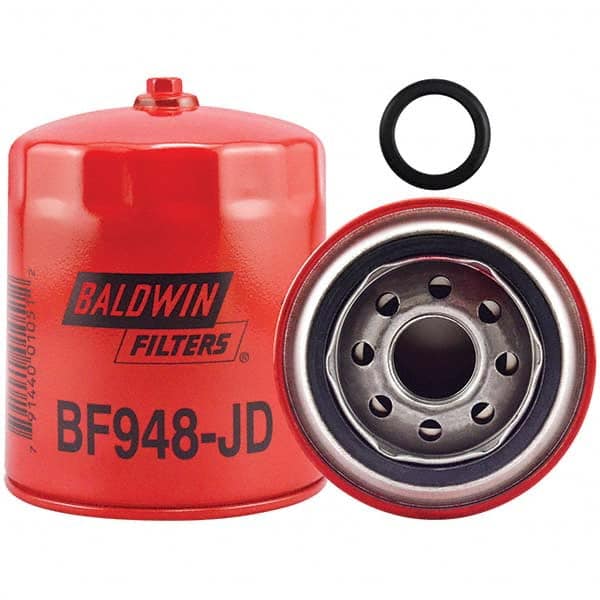 Baldwin Filters - 1 Thread 4-11/16" OAL x 3-11/16" OD Automotive Fuel Filter - Industrial Tool & Supply