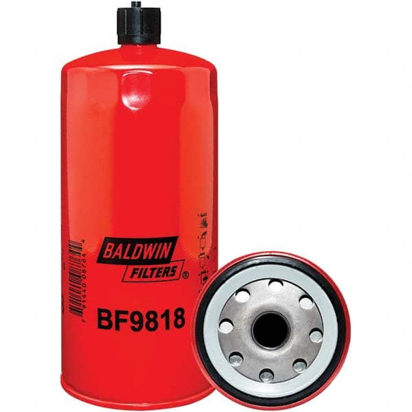 Baldwin Filters - 1 Thread 10-25/32" OAL x 4-9/32" OD Automotive Fuel Filter - Industrial Tool & Supply