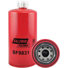 Baldwin Filters - 1 Thread 7-7/8" OAL x 3-19/32" OD Automotive Fuel Filter - Industrial Tool & Supply
