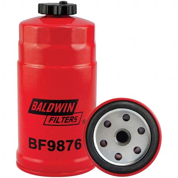Baldwin Filters - 1 Thread 6-21/32" OAL x 3-1/4" OD Automotive Fuel Filter - Industrial Tool & Supply