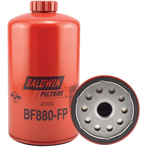 Baldwin Filters - 1 Thread 7-29/32" OAL x 4-1/4" OD Automotive Fuel Filter - Industrial Tool & Supply