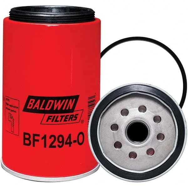 Baldwin Filters - 1 Thread 7-5/32" OAL x 4-1/4" OD Automotive Fuel Filter - Industrial Tool & Supply