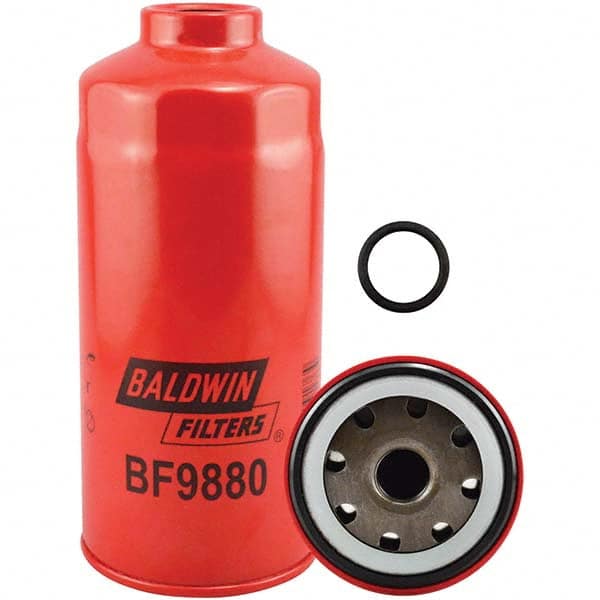 Baldwin Filters - 1 Thread 9-11/16" OAL x 4-11/32" OD Automotive Fuel Filter - Industrial Tool & Supply