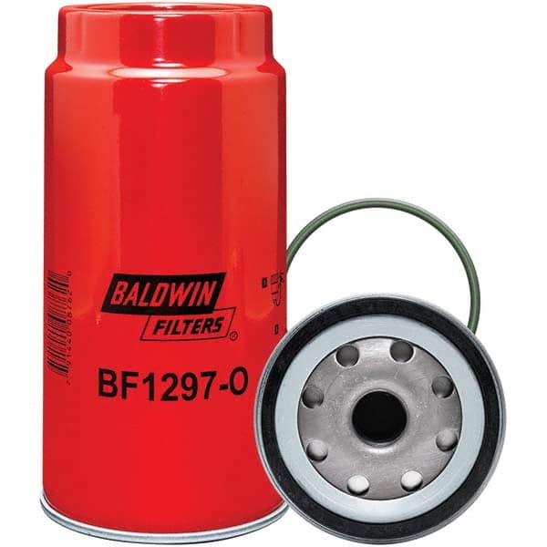 Baldwin Filters - 1 Thread 9-3/32" OAL x 4-9/32" OD Automotive Fuel Filter - Industrial Tool & Supply