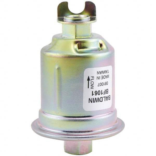 Baldwin Filters - 4-1/32" OAL x 2-9/16" OD Automotive Fuel Filter - Industrial Tool & Supply