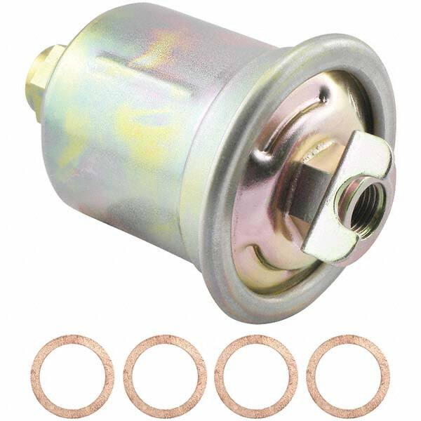 Baldwin Filters - 3-31/32" OAL x 2-17/32" OD Automotive Fuel Filter - Industrial Tool & Supply