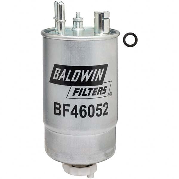 Baldwin Filters - 8-1/16" OAL x 3-1/2" OD Automotive Fuel Filter - Industrial Tool & Supply