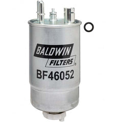 Baldwin Filters - 8-1/16" OAL x 3-1/2" OD Automotive Fuel Filter - Industrial Tool & Supply