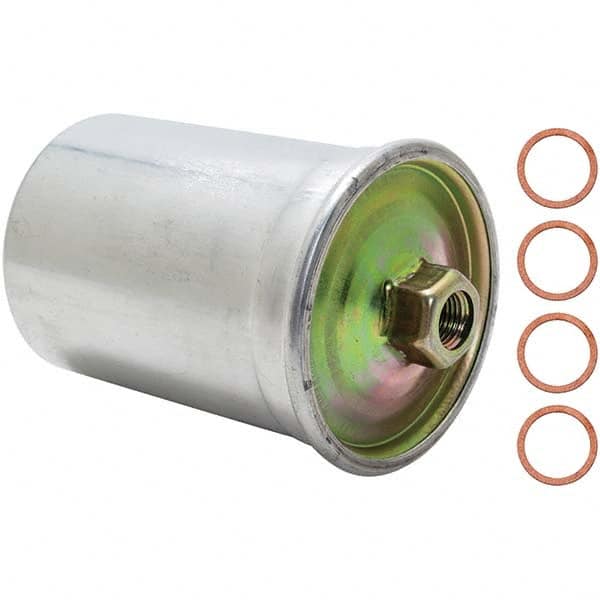 Baldwin Filters - 5-1/8" OAL x 3-5/32" OD Automotive Fuel Filter - Industrial Tool & Supply