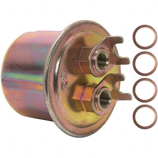 Baldwin Filters - 3-13/16" OAL x 3-13/32" OD Automotive Fuel Filter - Industrial Tool & Supply