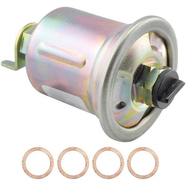 Baldwin Filters - 3-15/16" OAL x 2-9/16" OD Automotive Fuel Filter - Industrial Tool & Supply