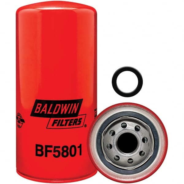 Baldwin Filters - 1 Thread 8-1/32" OAL x 3-11/16" OD Automotive Fuel Filter - Industrial Tool & Supply