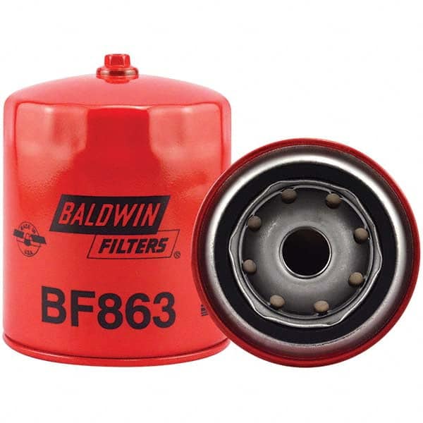Baldwin Filters - 13/16 Thread 4-11/16" OAL x 3-11/16" OD Automotive Fuel Filter - Industrial Tool & Supply