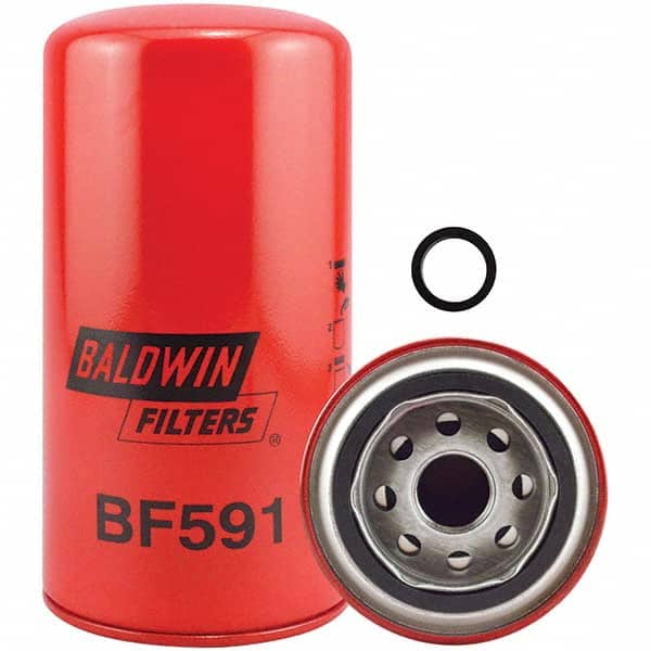 Baldwin Filters - 15/16 Thread 7-3/16" OAL x 3-11/16" OD Automotive Fuel Filter - Industrial Tool & Supply