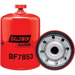Baldwin Filters - 7/8 Thread 6-11/16" OAL x 4-1/4" OD Automotive Fuel Filter - Industrial Tool & Supply