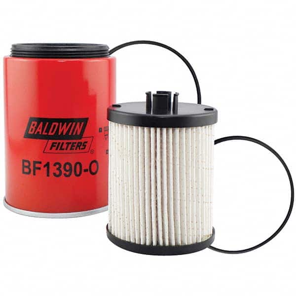 Baldwin Filters - 1 Thread 6-3/16" OAL x 4-11/32" OD Automotive Fuel Filter - Industrial Tool & Supply