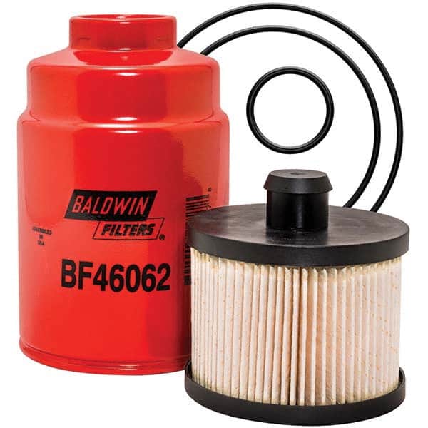 Baldwin Filters - 3-3/8 Thread 6-1/2" OAL x 4-1/32" OD Automotive Fuel Filter - Industrial Tool & Supply