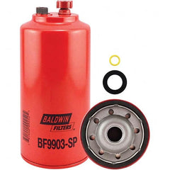 Baldwin Filters - 1 Thread 9-7/32" OAL x 4-1/4" OD Automotive Fuel/Water Separator Element - Industrial Tool & Supply