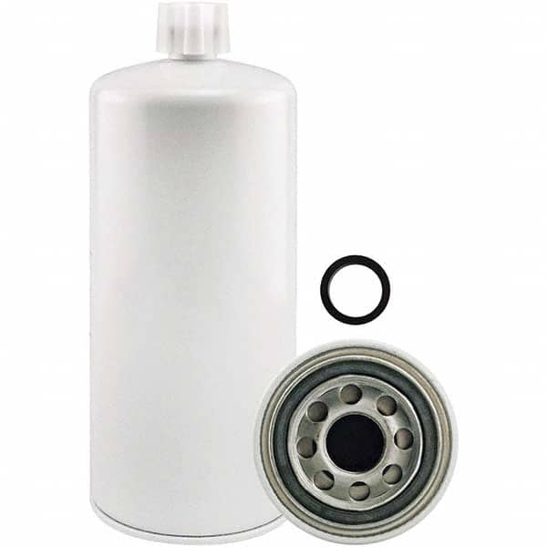 Baldwin Filters - 1-1/8 Thread 9-13/16" OAL x 3-11/16" OD Automotive Fuel/Water Separator Element - Industrial Tool & Supply