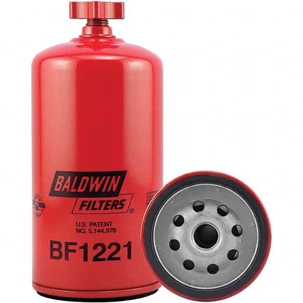 Baldwin Filters - M16 x 1.5 Thread 6-21/32" OAL x 3-1/32" OD Automotive Fuel/Water Separator Element - Industrial Tool & Supply