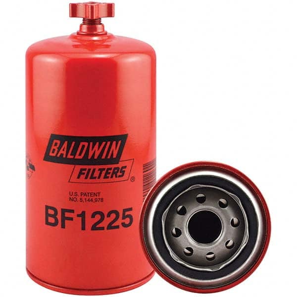 Baldwin Filters - 1 Thread 7-3/8" OAL x 3-11/16" OD Automotive Fuel/Water Separator Element - Industrial Tool & Supply
