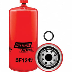 Baldwin Filters - 1 Thread 8-29/32" OAL x 3-11/16" OD Automotive Fuel/Water Separator Element - Industrial Tool & Supply