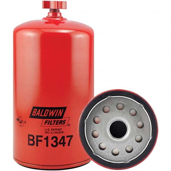 Baldwin Filters - 1 Thread 8-9/32" OAL x 4-1/4" OD Automotive Fuel/Water Separator Element - Industrial Tool & Supply