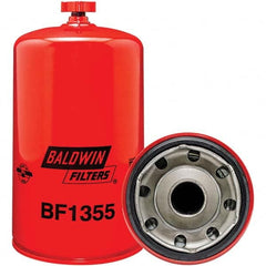 Baldwin Filters - 1-1/4 Thread 8-29/32" OAL x 4-11/16" OD Automotive Fuel/Water Separator Element - Industrial Tool & Supply