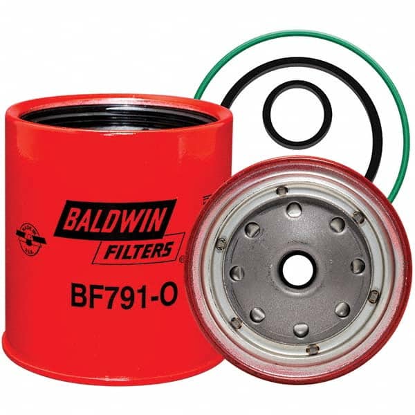 Baldwin Filters - 11/16 Thread 4-1/32" OAL x 3-25/32" OD Automotive Fuel/Water Separator Element - Industrial Tool & Supply