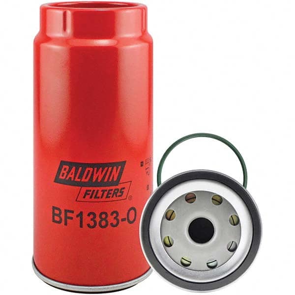 Baldwin Filters - 1 Thread 9-3/32" OAL x 4-9/32" OD Automotive Fuel/Water Separator Element - Industrial Tool & Supply